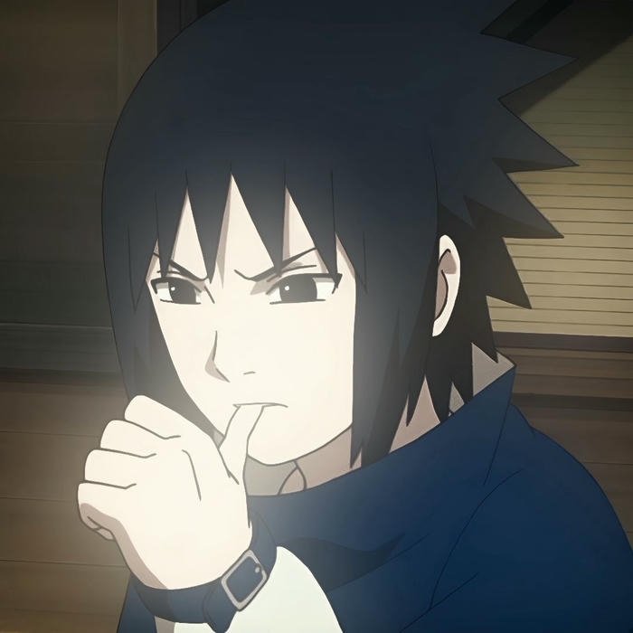 hình avatar sasuke anime cơ bản