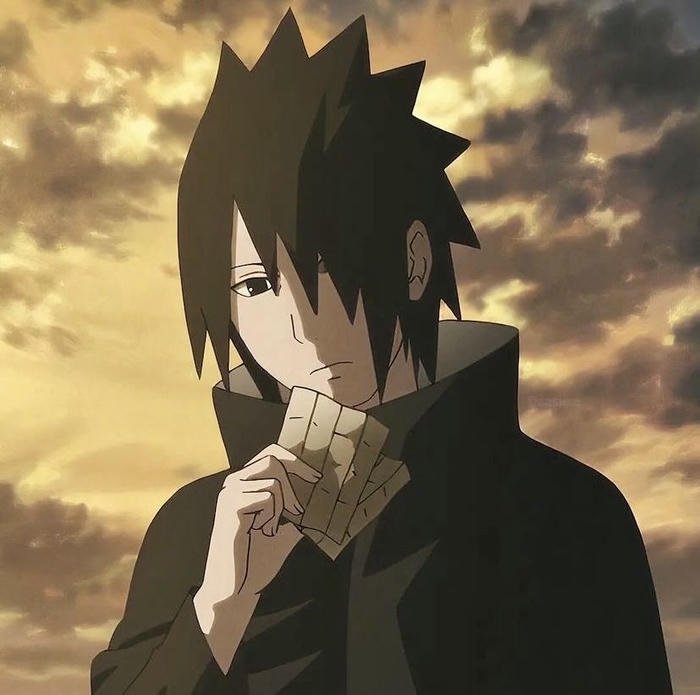 hình avatar sasuke tạo dáng ngầu