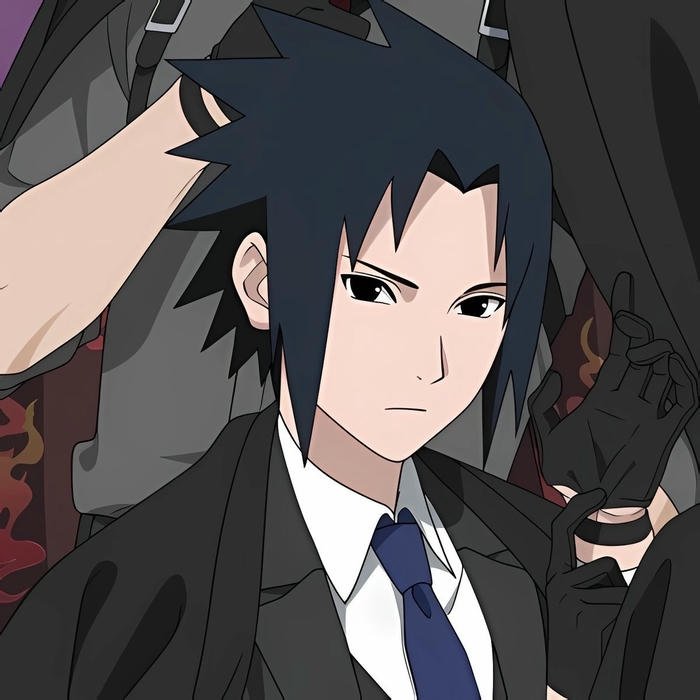 hình avatar sasuke thần thái lạnh