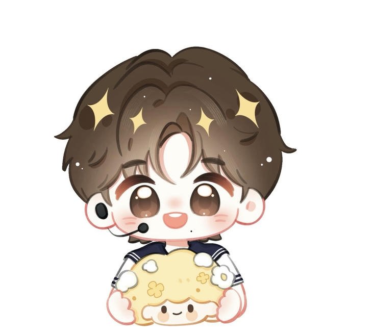 hình bts chibi tính cách gần gũi