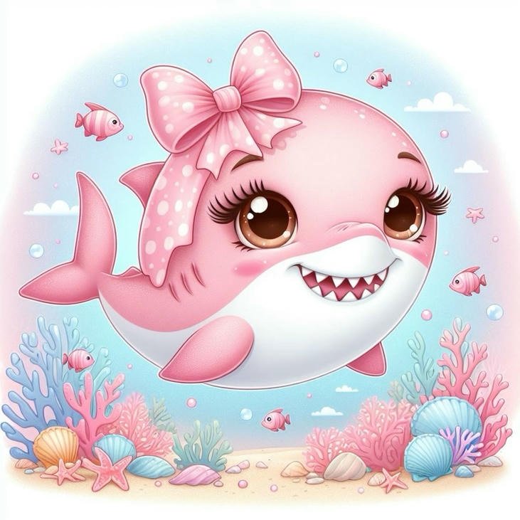 hình cá chibi cảm giác dễ chịu