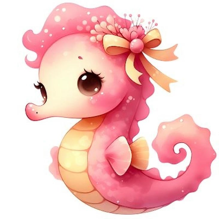 hình cá chibi tạo dáng linh hoạt