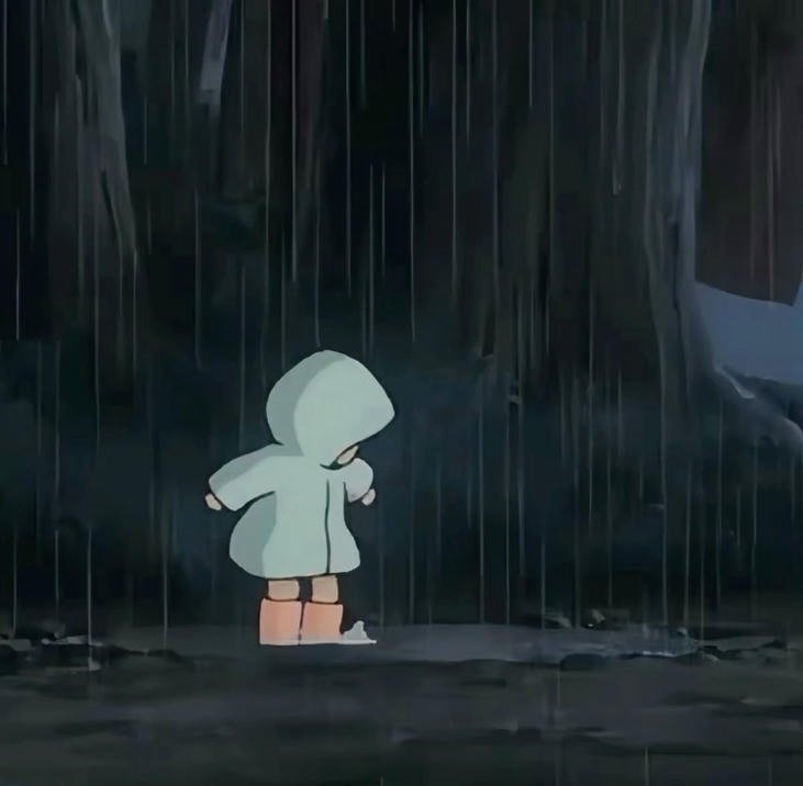 hình chibi buồn cảm xúc trầm