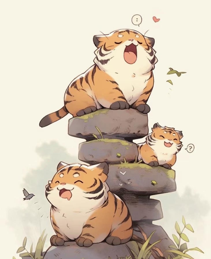 hình chibi con vật dễ thương đẹp