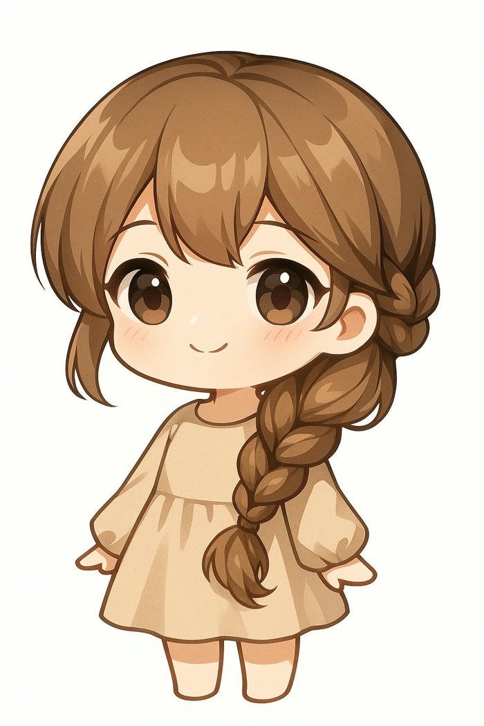 hình chibi hoạt hình dễ mến