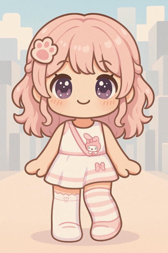 hình chibi hoạt hình siêu đáng yêu