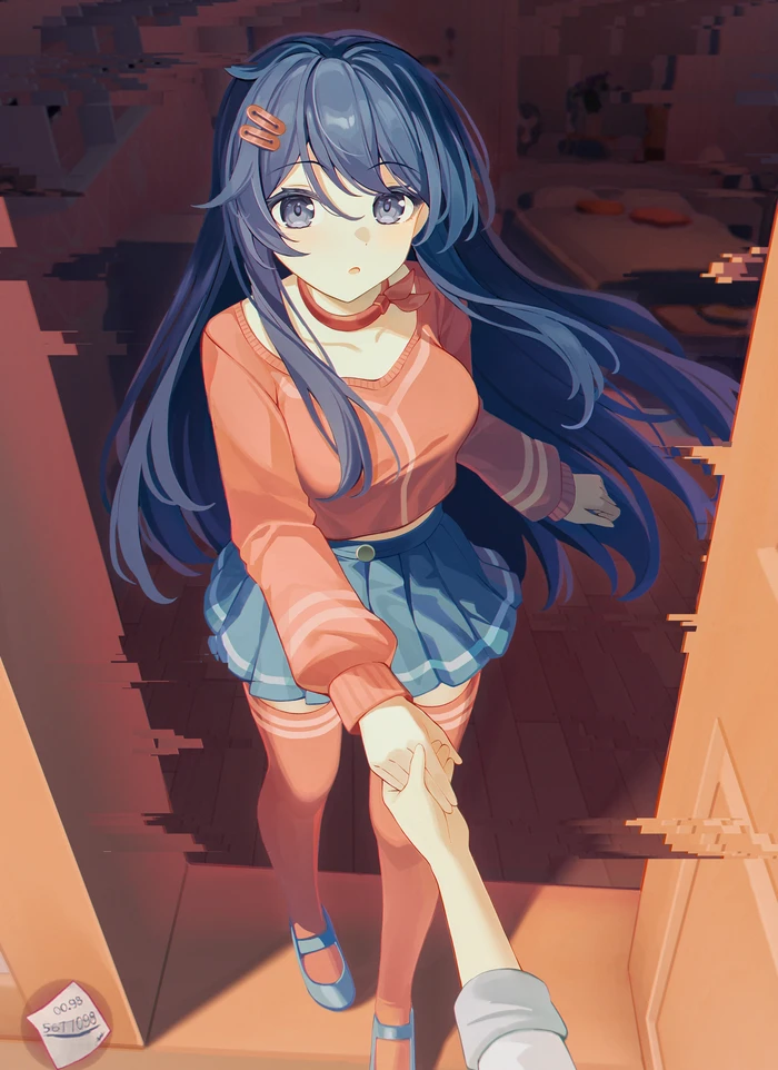 Ảnh Mita Miside hentai sexy với biểu cảm dâm đãng
