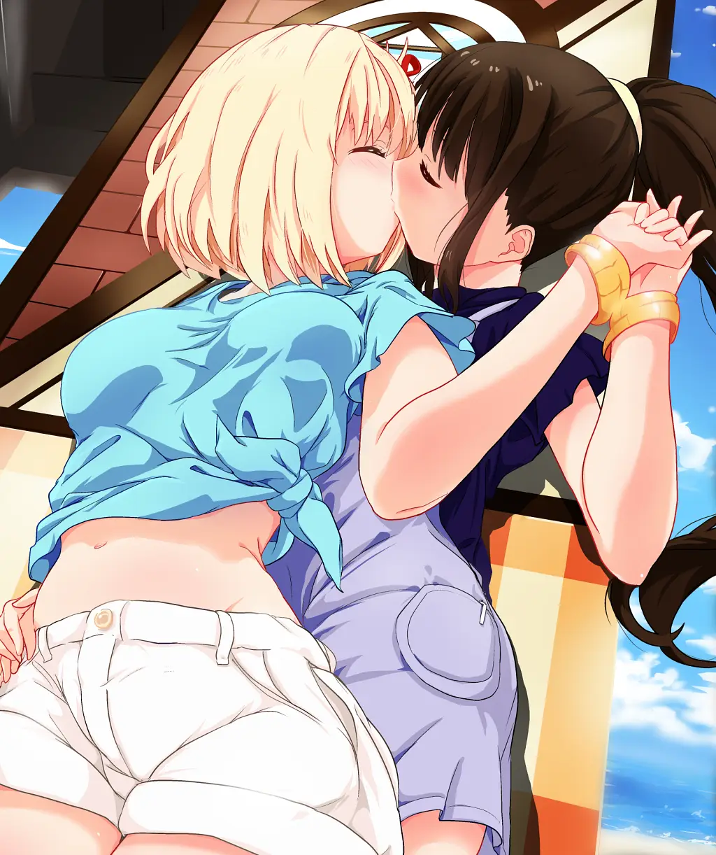 Ảnh anime ôm hôn style mặn nồng