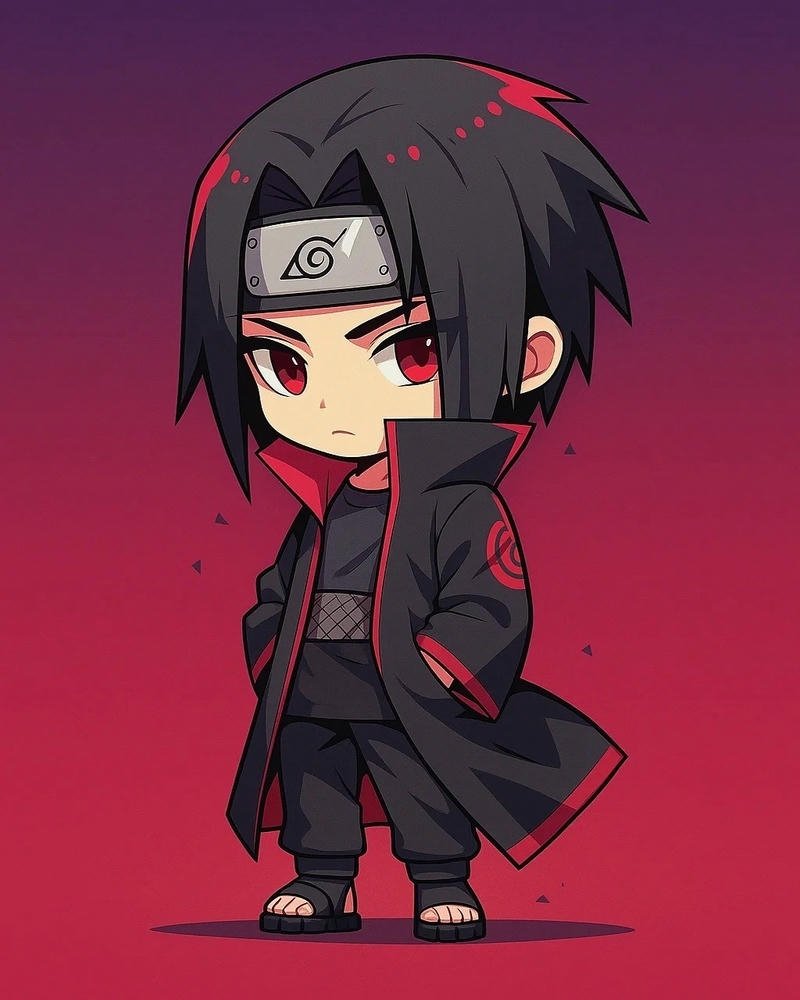 Ảnh anime nam chibi chi tiết rõ nét hài hòa