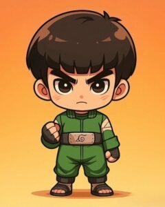 Ảnh anime nam chibi đường nét sắc sảo tinh tế