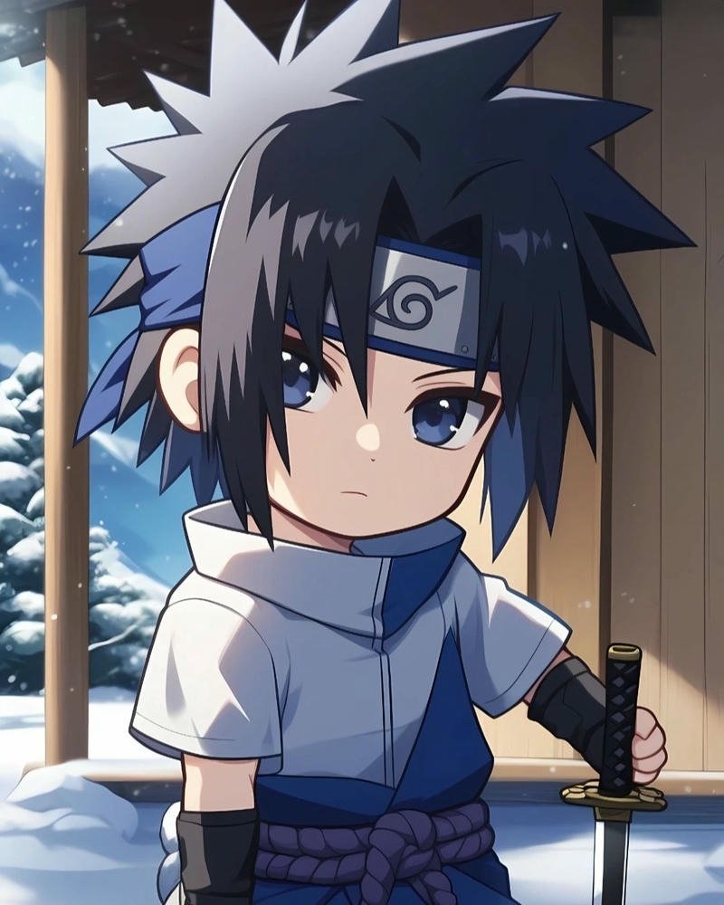 Ảnh anime nam chibi hình tượng cá tính nổi bật