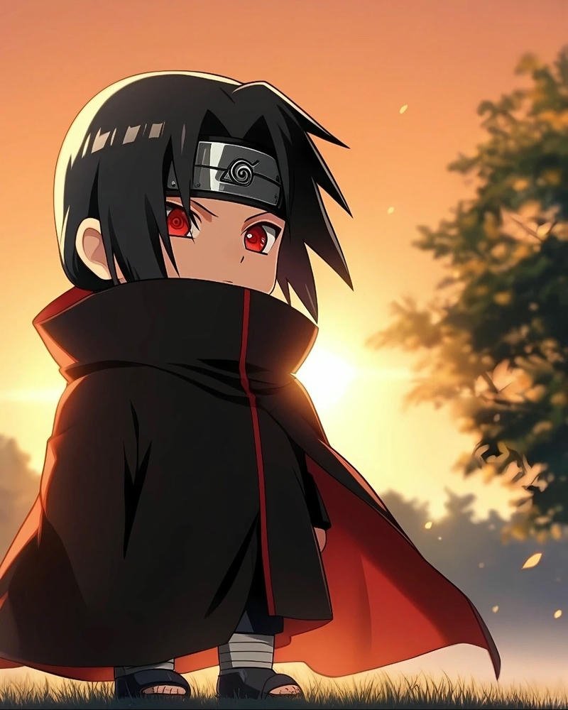 Ảnh anime nam chibi kiểu dáng sinh động bắt mắt