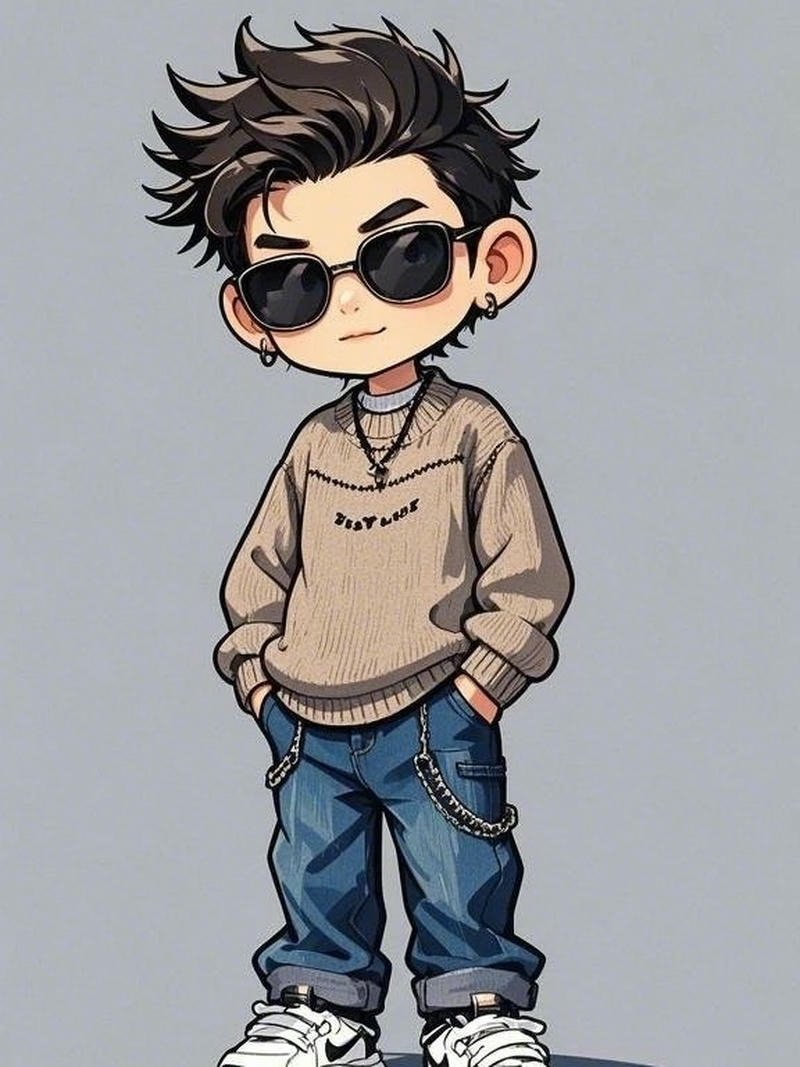 Ảnh anime nam chibi sắc thái nhẹ nhàng tinh tế