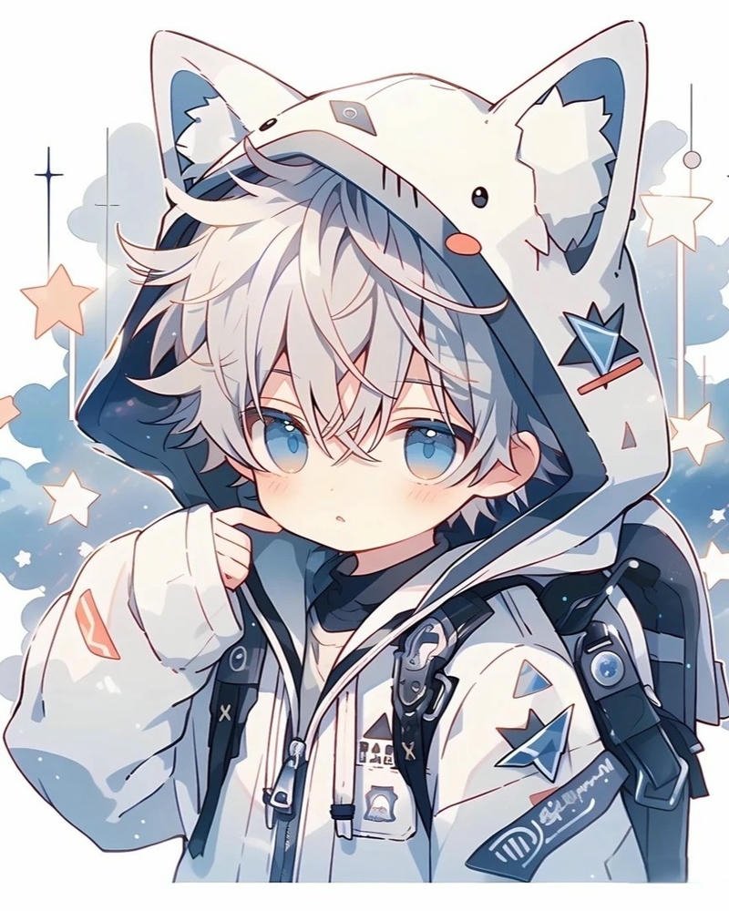 Ảnh anime nam dễ thương nét hiền hòa