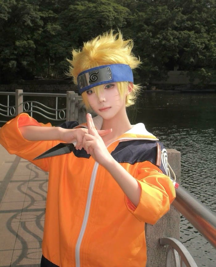 Ảnh cosplay naruto với diện mạo quật cường nổi trội