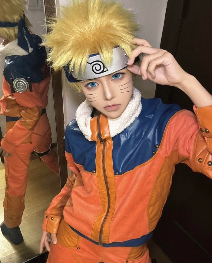 Ảnh cosplay naruto với phong thái nhiệt huyết bùng nổ