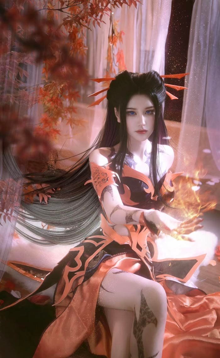 Ảnh cosplay trung quốc với khí chất uy nghiêm nổi bật