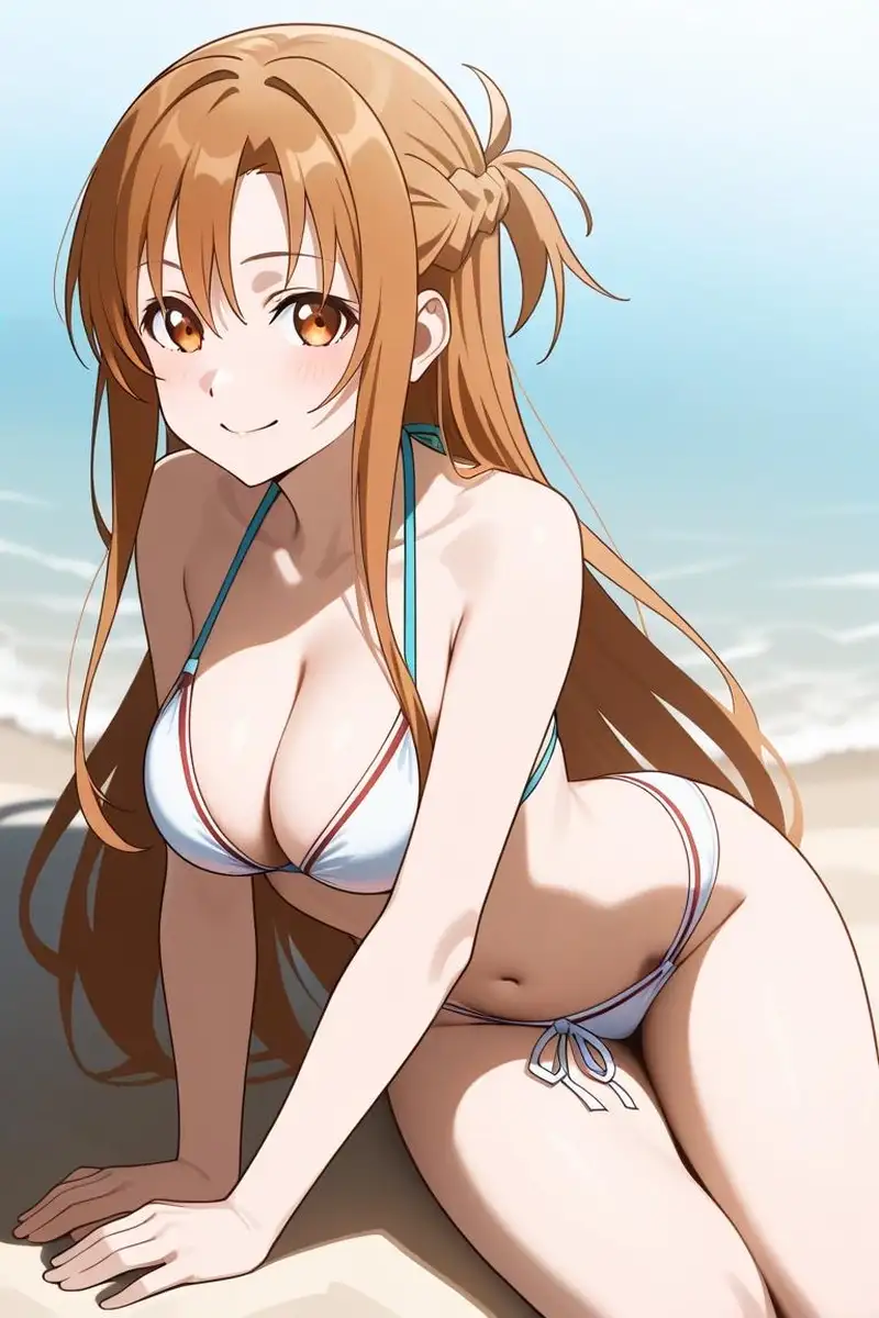 Asuna Yuuki ảnh hentai gợi cảm