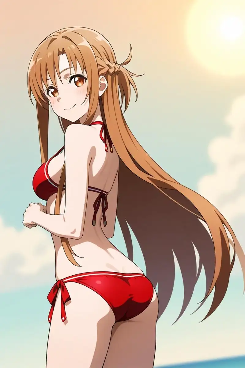 Asuna Yuuki ảnh hentai nóng