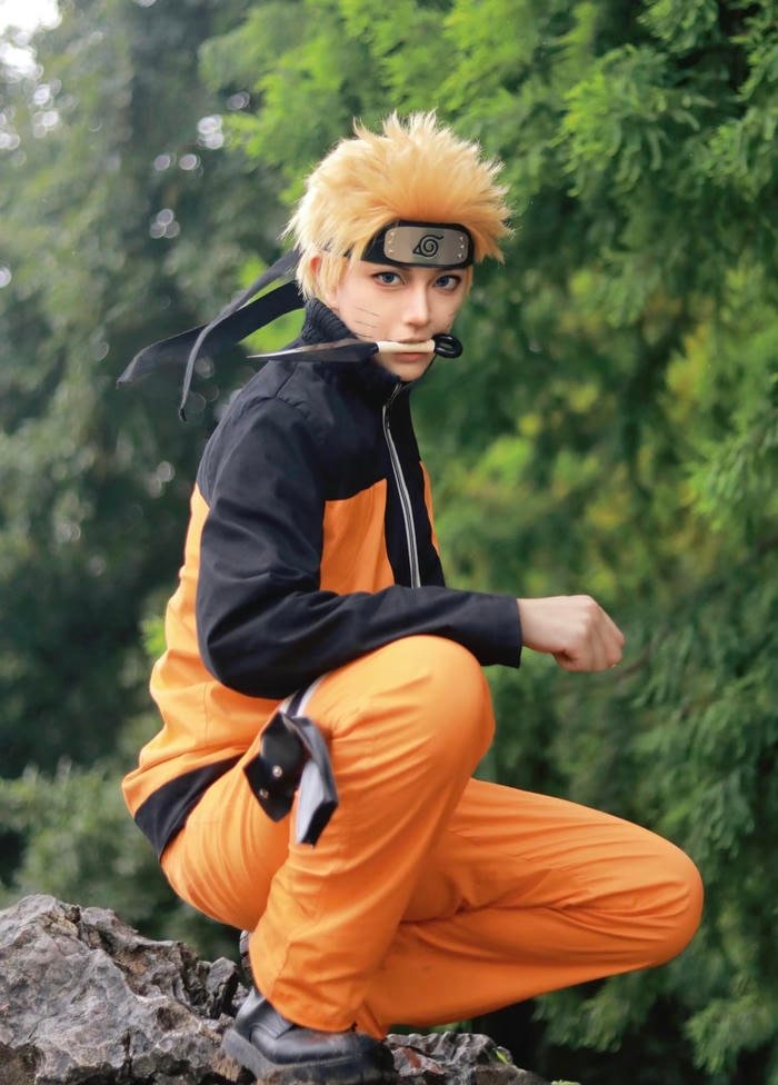 Bức ảnh cosplay naruto thể hiện khí thế mạnh mẽ bền vững