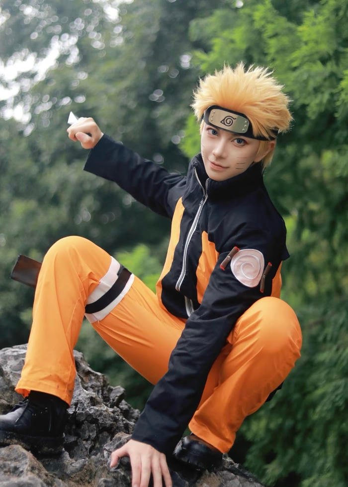 Bức hình cosplay naruto tái hiện phong thái liều lĩnh táo tợn