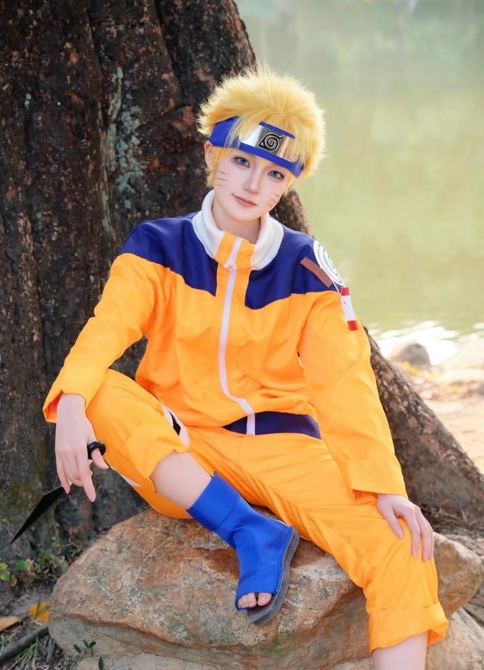 Bức hình cosplay naruto tạo ấn tượng tự tin vững vàng