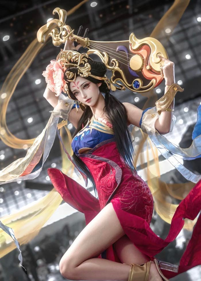 Bức hình cosplay trung quốc tái dựng bầu không khí nghi lễ