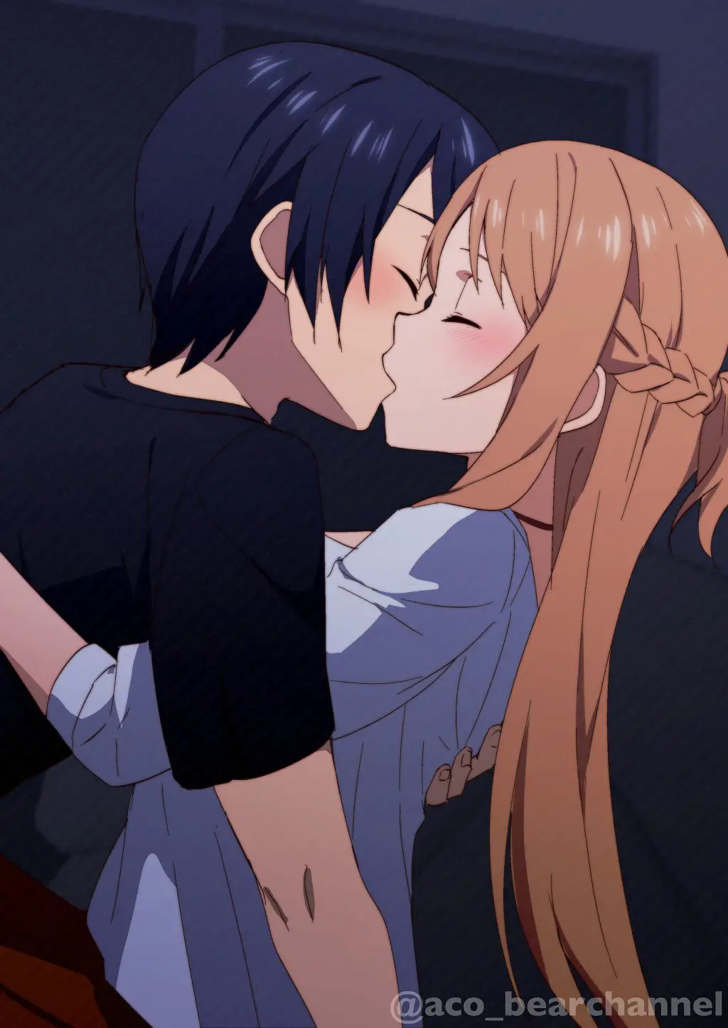 Cảnh anime ôm nhau địt nhau