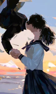 Cặp anime hôn nhau mặn nồng