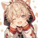 Chàng trai anime cute diện mạo thu hút