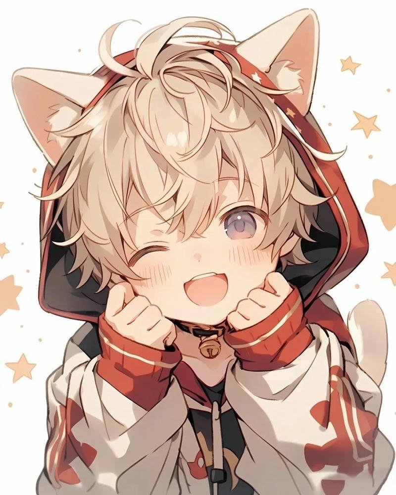 Chàng trai anime cute diện mạo thu hút