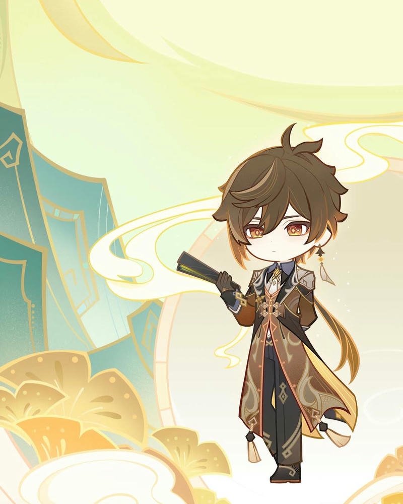 Chibi nam anime phong thái trẻ trung năng động hơn