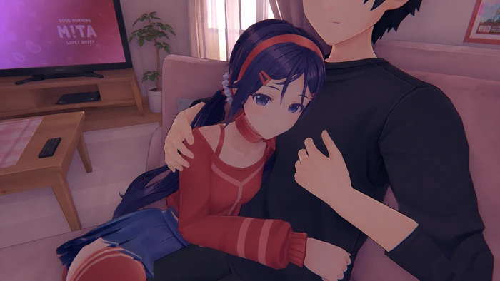 Hình Mita Miside hentai nóng bỏng vòng một căng tròn