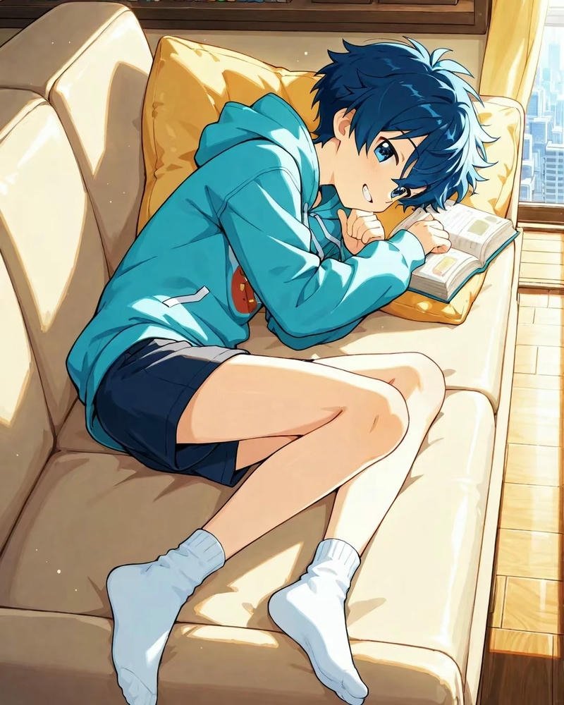 Hình ảnh anime cute nam khuôn mặt thanh tú