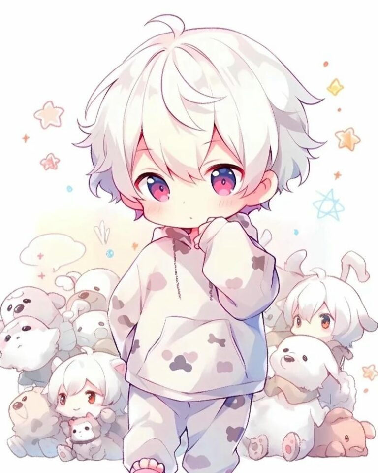 Trọn bộ 100+ hình ảnh anime cute nam cực đáng yêu dễ thương