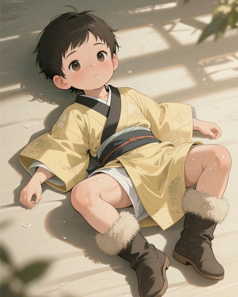 Hình ảnh anime cute nam tạo hình ấn tượng