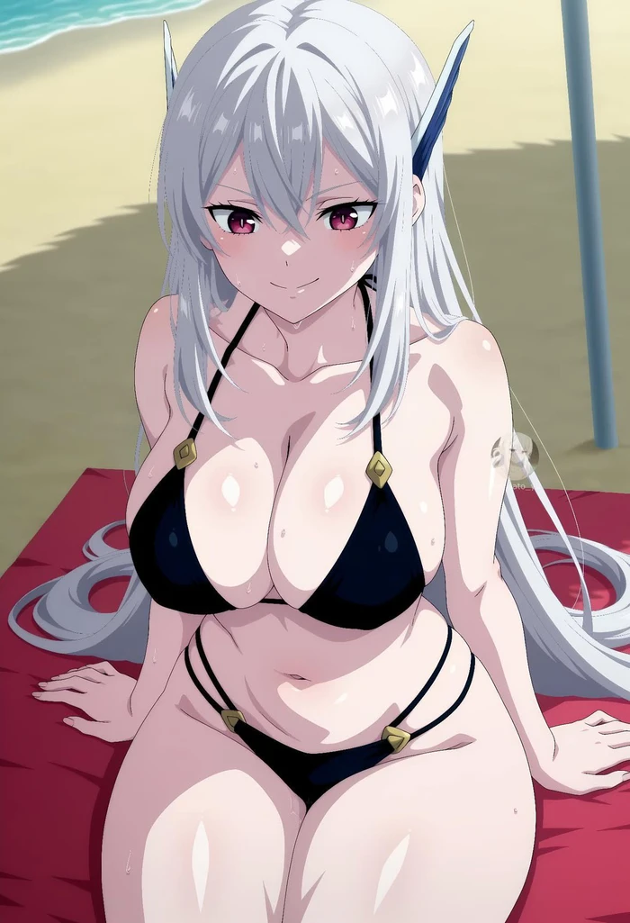Hình ảnh anime hentai cuốn hút với pose gợi cảm