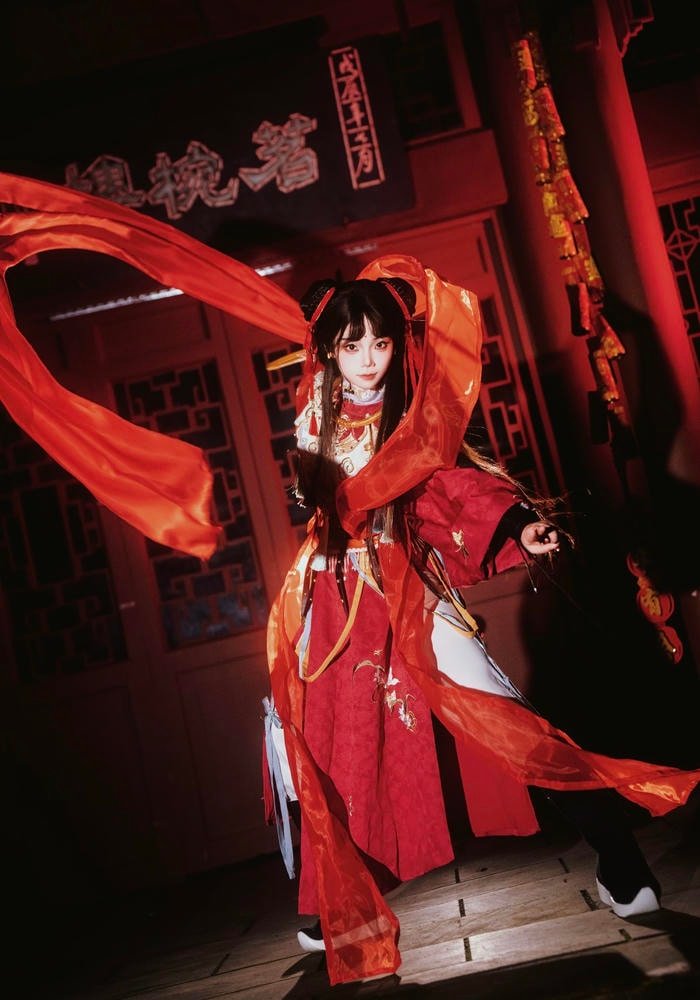 Hình cosplay trung quốc thể hiện tính chuẩn chỉ