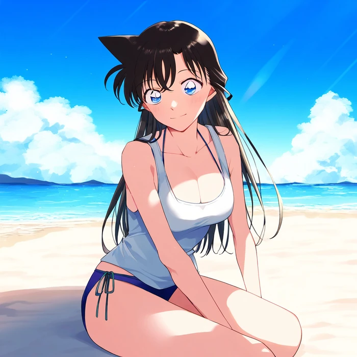Mori Ran Detective Conan hentai quyến rũ body hot