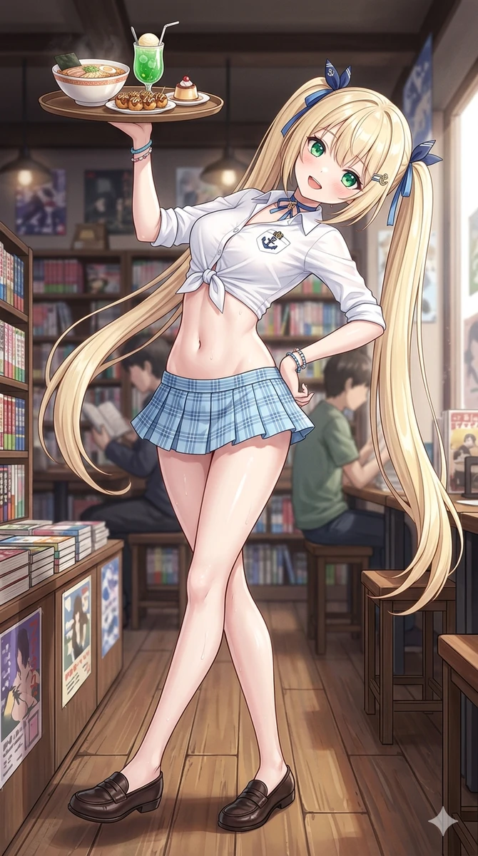 Nàng anime AI gợi tình sắc nét full HD