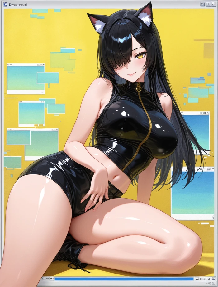 Nữ nhân vật hentai gợi dục tự sướng cuốn hút