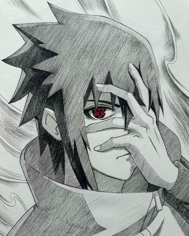 Tranh vẽ anime nam diện mạo thanh lịch nổi bật riêng