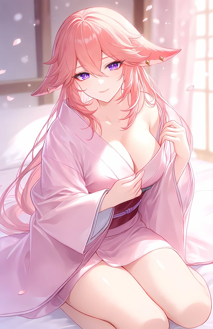 Yae Miko hentai doujin mông tròn quyến rũ