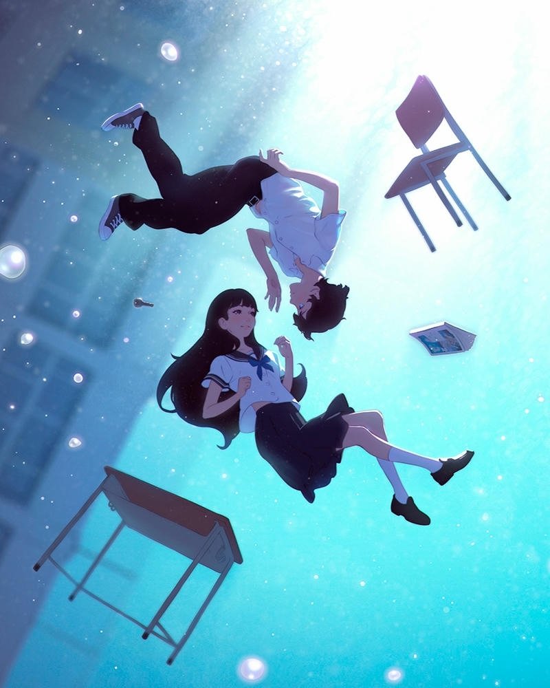 ảnh anime học sinh nổi bật sắc nét