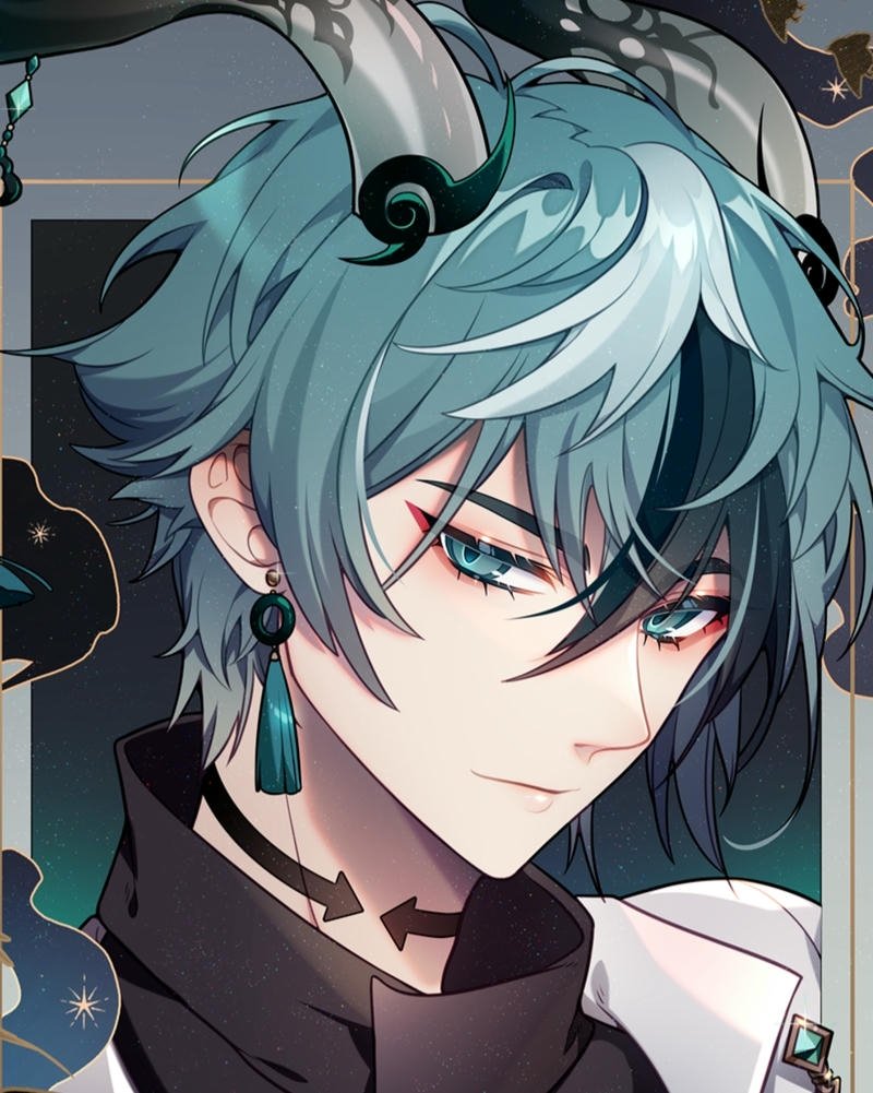 ảnh anime nam chân dung