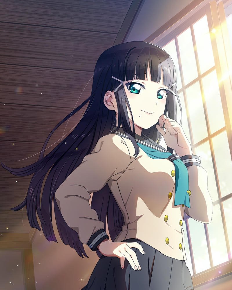 ảnh anime nữ học sinh dễ thương