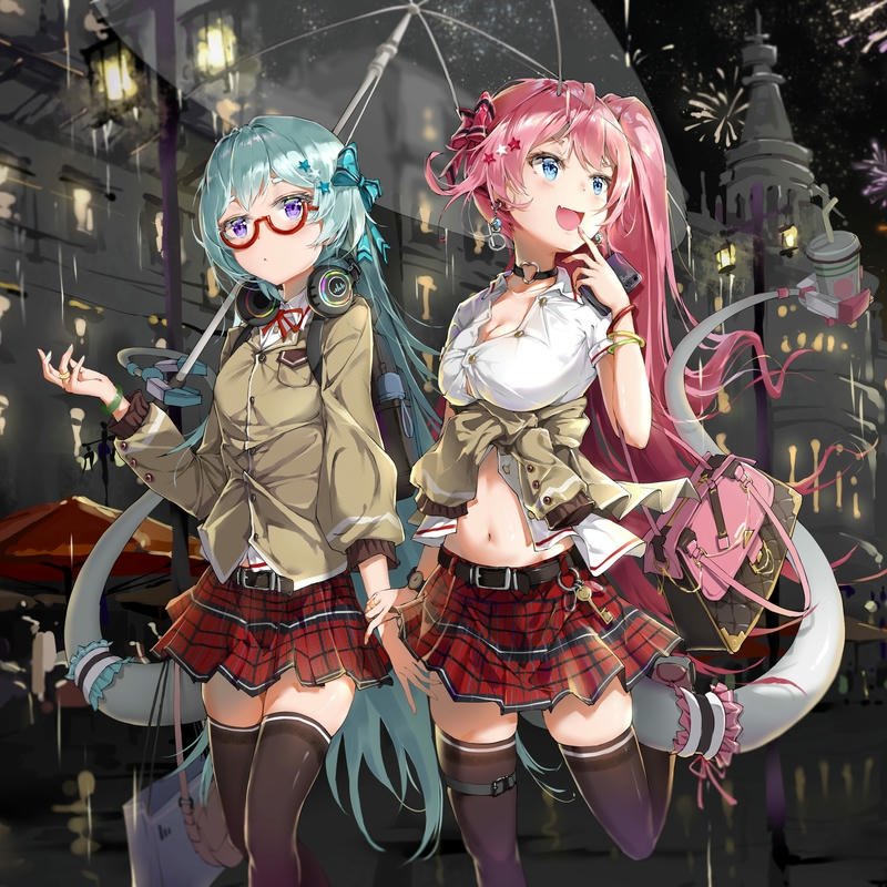 ảnh anime nữ học sinh dịu nhẹ