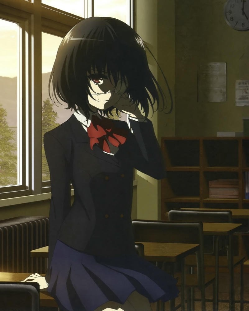 ảnh anime nữ học sinh mềm mại