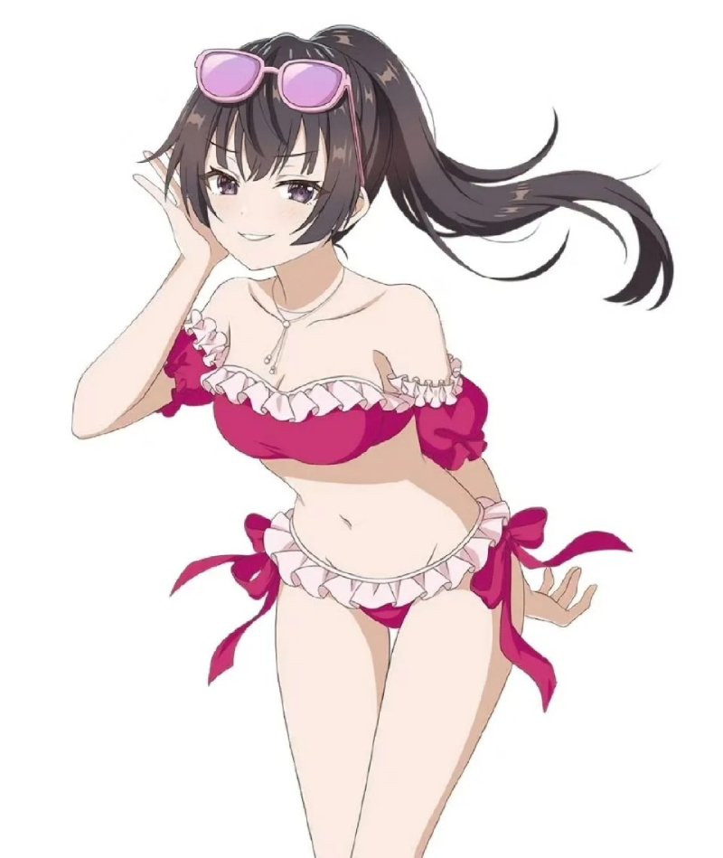 ảnh anime sexy tạo dáng ấn tượng nghệ thuật