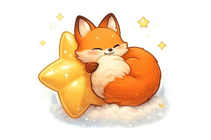 ảnh cáo chibi hình vẽ hoạt hình